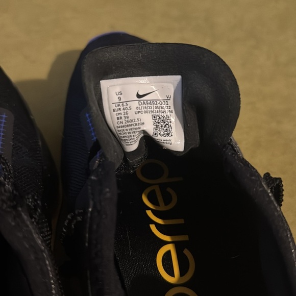 Nike Air Zoom SuperRep 3 'Black Lapis Speckled' Women’s 9 EU40.5 DA9492-001 - Picture 7 of 10